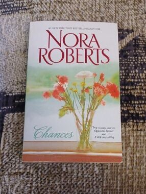 $4 Add-on Nora Roberts "Chances" - Paperback Book (2 In 1)